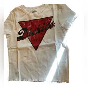 Dickies juniors cropped top size s